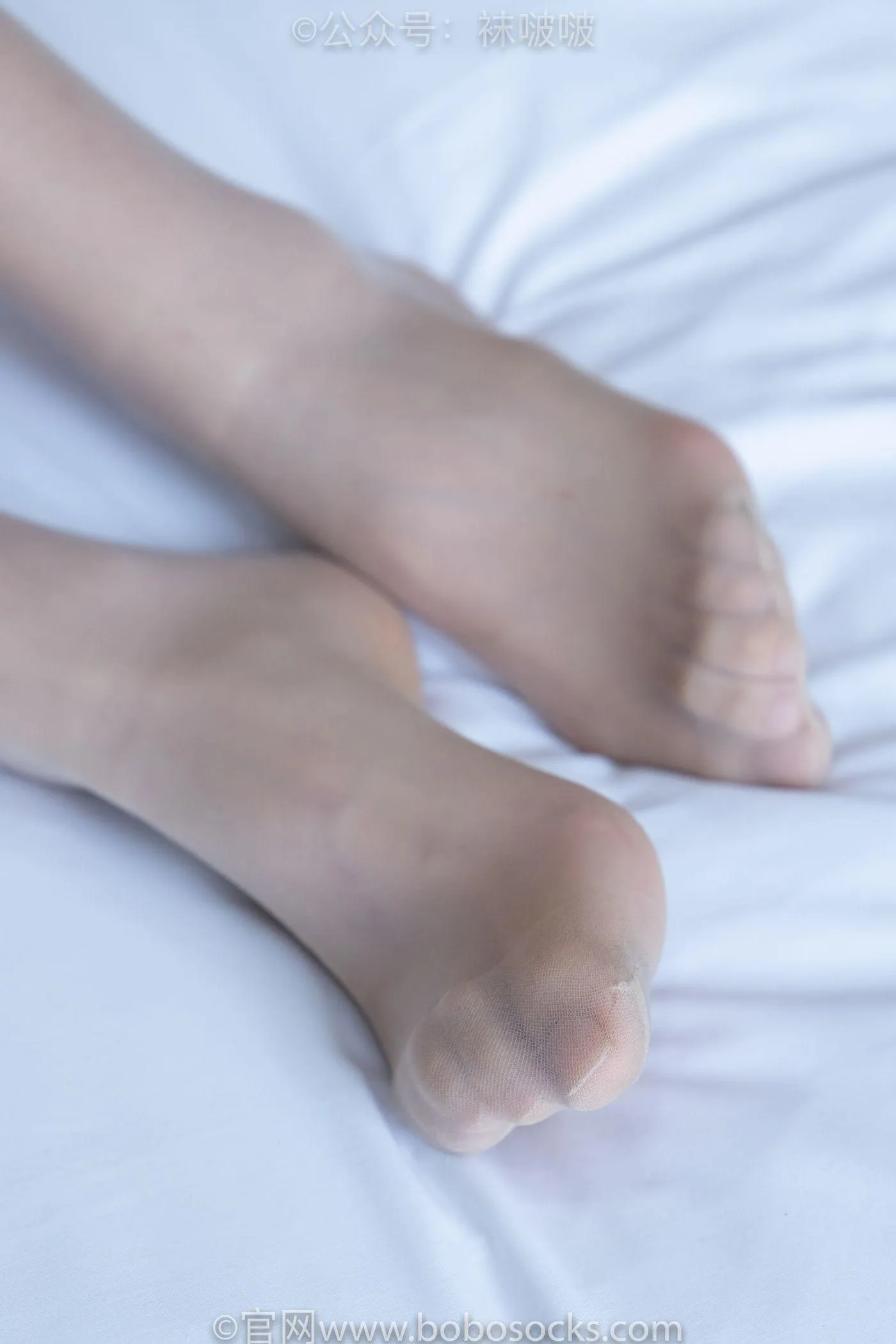 [BoBoSocks袜啵啵]NO.008 涵涵-帆布鞋、白色短棉袜、肉丝 [139P]插图6